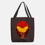 Conquer Demons-none basic tote bag-kuriz