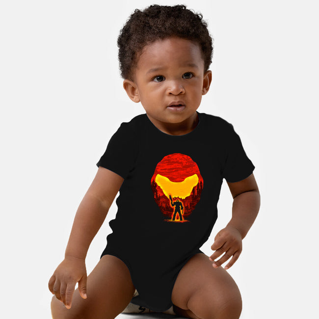 Conquer Demons-baby basic onesie-kuriz