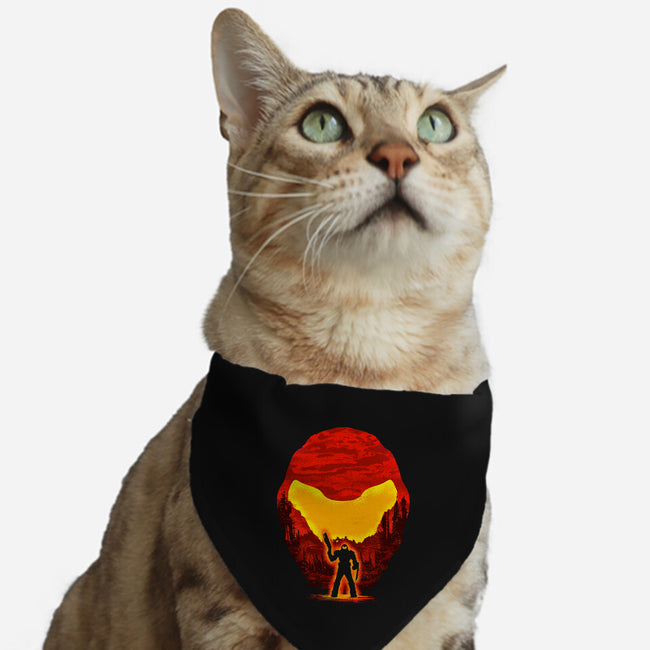 Conquer Demons-cat adjustable pet collar-kuriz