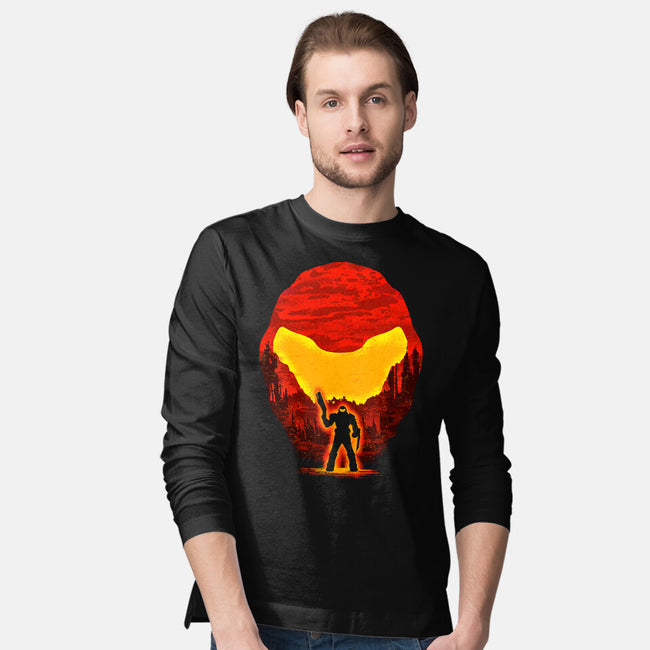 Conquer Demons-mens long sleeved tee-kuriz