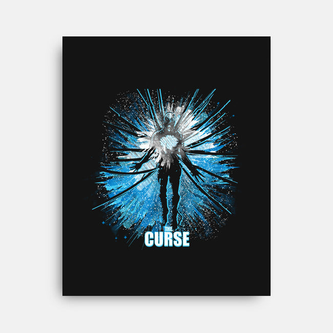 The Curse-none stretched canvas-dalethesk8er