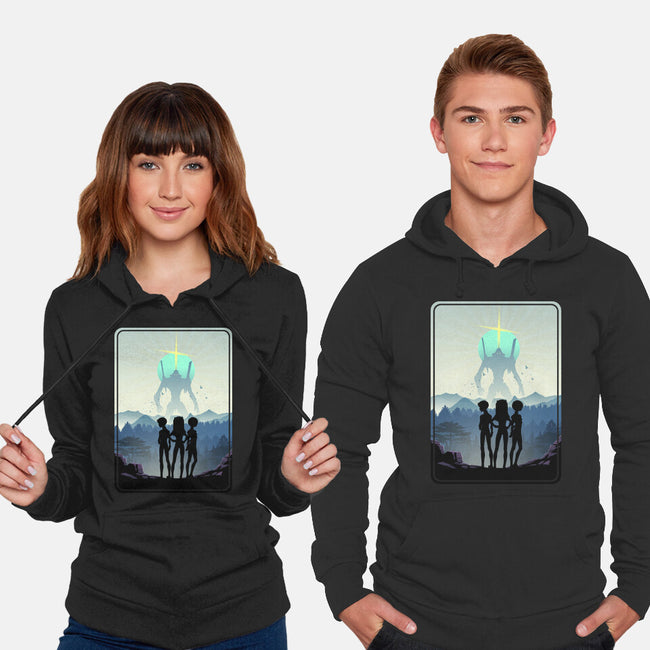 The Eva Mecha Team-unisex pullover sweatshirt-RonStudio