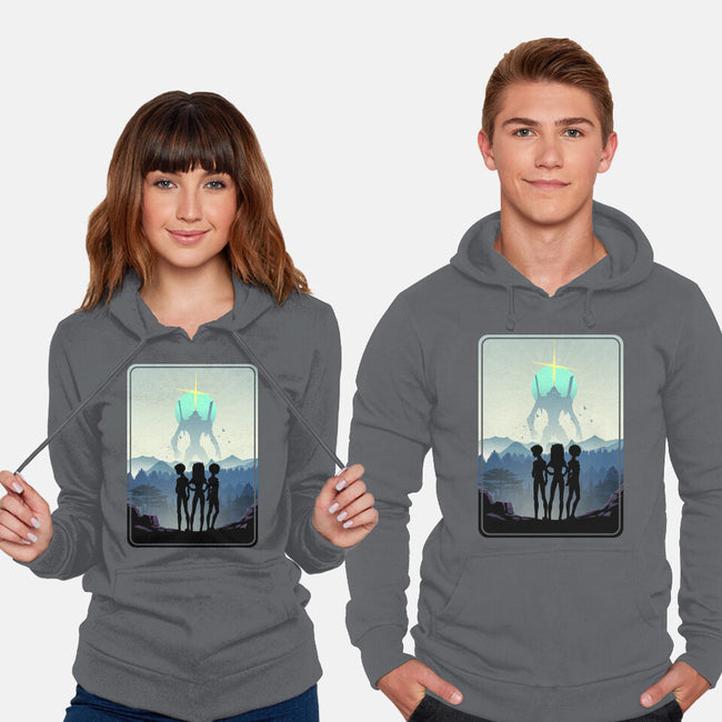 The Eva Mecha Team-unisex pullover sweatshirt-RonStudio