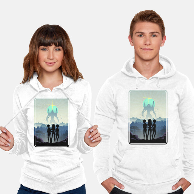The Eva Mecha Team-unisex pullover sweatshirt-RonStudio