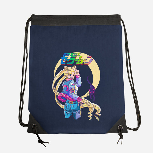 Sailor Teen-none drawstring bag-rondes