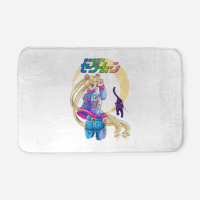 Sailor Teen-none memory foam bath mat-rondes