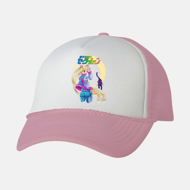 Sailor Teen-unisex trucker hat-rondes
