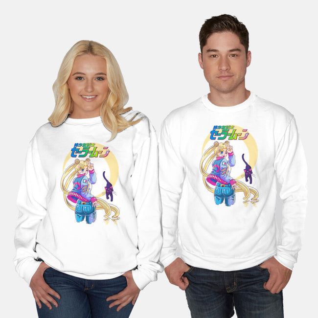Sailor Teen-unisex crew neck sweatshirt-rondes