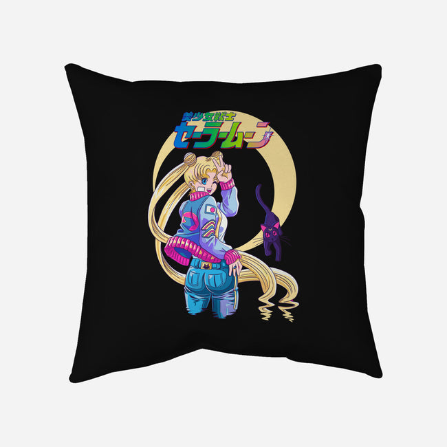 Sailor Teen-none removable cover w insert throw pillow-rondes