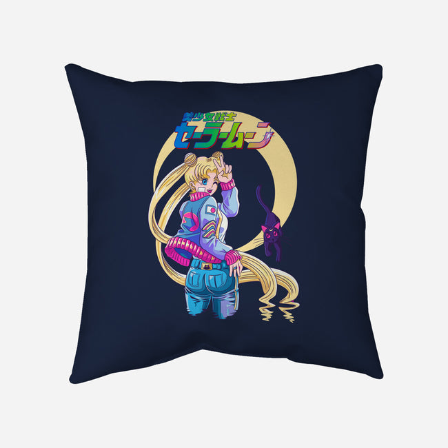 Sailor Teen-none removable cover w insert throw pillow-rondes