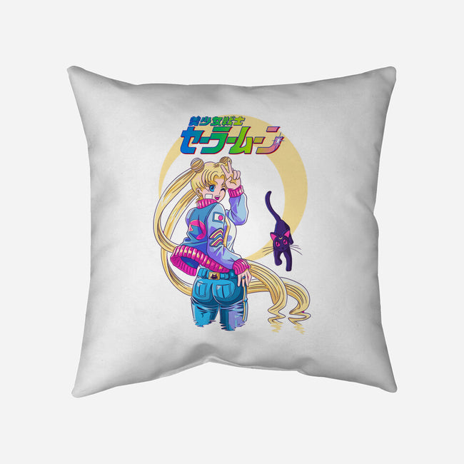 Sailor Teen-none removable cover w insert throw pillow-rondes