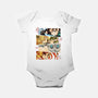 Angry Face Demon-baby basic onesie-RonStudio