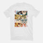 Angry Face Demon-womens fitted tee-RonStudio