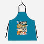 Angry Face Demon-unisex kitchen apron-RonStudio