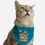 Angry Face Demon-cat adjustable pet collar-RonStudio