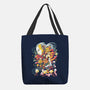 Travelers-none basic tote bag-1Wing