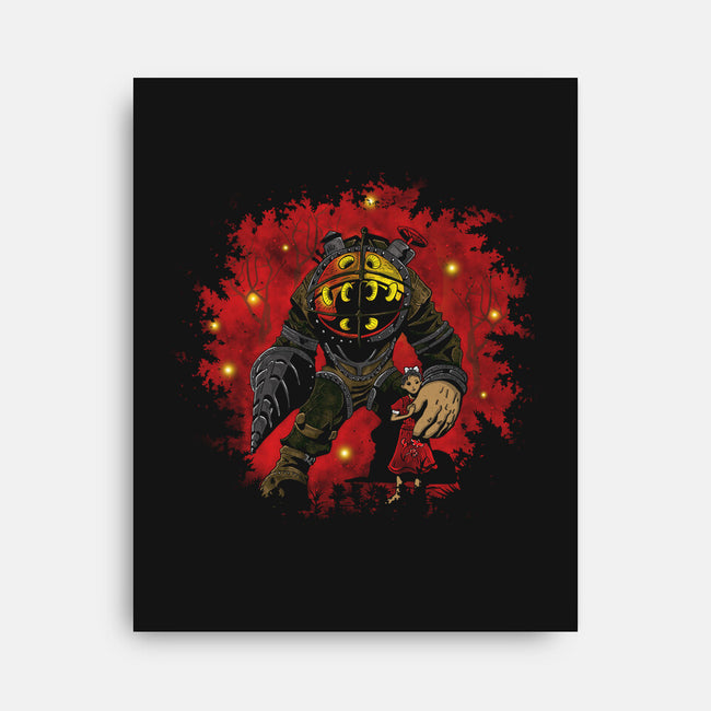 Bio Shock-none stretched canvas-turborat14