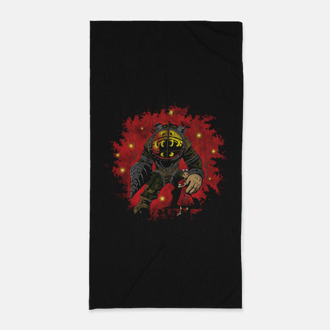 Bio Shock-none beach towel-turborat14