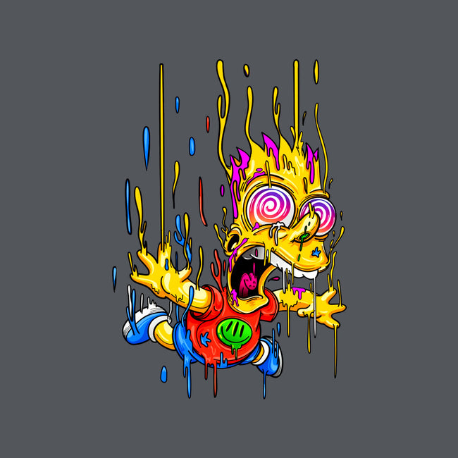 Melting Bart-none stretched canvas-gelby.r.tenorio