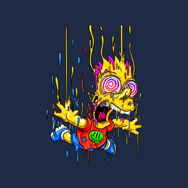 Melting Bart-womens fitted tee-gelby.r.tenorio