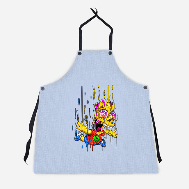 Melting Bart-unisex kitchen apron-gelby.r.tenorio