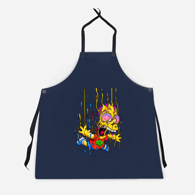 Melting Bart-unisex kitchen apron-gelby.r.tenorio