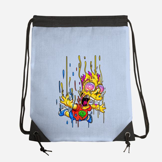 Melting Bart-none drawstring bag-gelby.r.tenorio