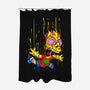 Melting Bart-none polyester shower curtain-gelby.r.tenorio