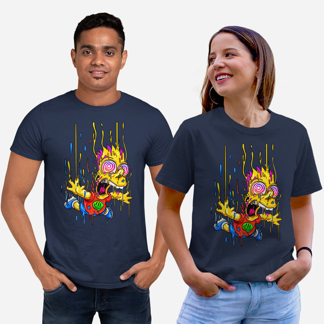 Melting Bart-unisex basic tee-gelby.r.tenorio