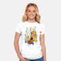 Melting Bart-womens fitted tee-gelby.r.tenorio
