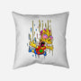 Melting Bart-none removable cover w insert throw pillow-gelby.r.tenorio