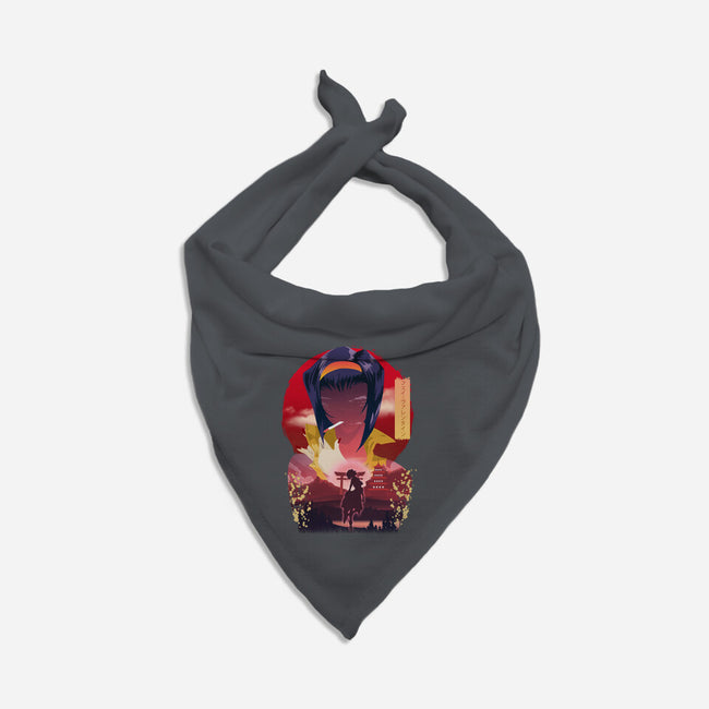 Hunter Valentine-dog bandana pet collar-daudau