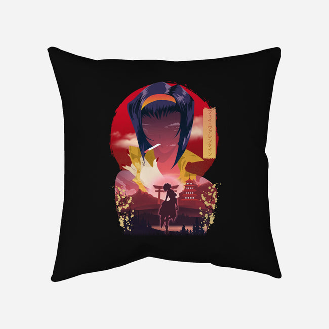 Hunter Valentine-none removable cover throw pillow-daudau