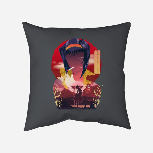 Hunter Valentine-none removable cover throw pillow-daudau