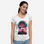 Squad Captain-womens v-neck tee-daudau