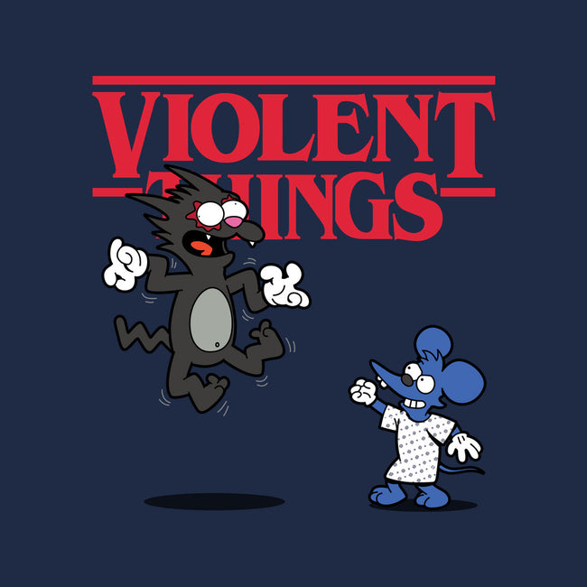 Violent Things-none polyester shower curtain-Boggs Nicolas