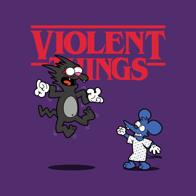 Violent Things-none removable cover w insert throw pillow-Boggs Nicolas