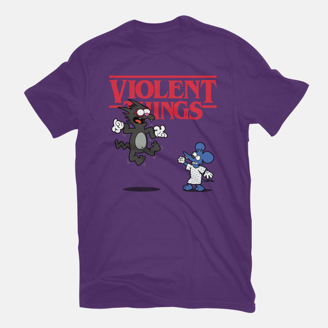 Violent Things-youth basic tee-Boggs Nicolas