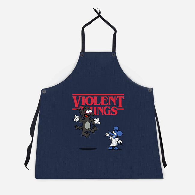 Violent Things-unisex kitchen apron-Boggs Nicolas