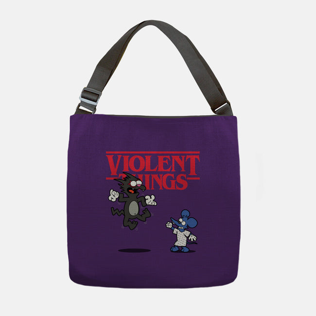 Violent Things-none adjustable tote bag-Boggs Nicolas