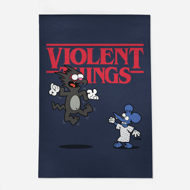 Violent Things-none outdoor rug-Boggs Nicolas