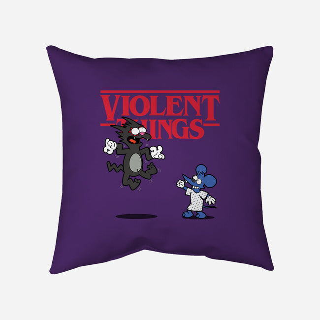 Violent Things-none removable cover throw pillow-Boggs Nicolas