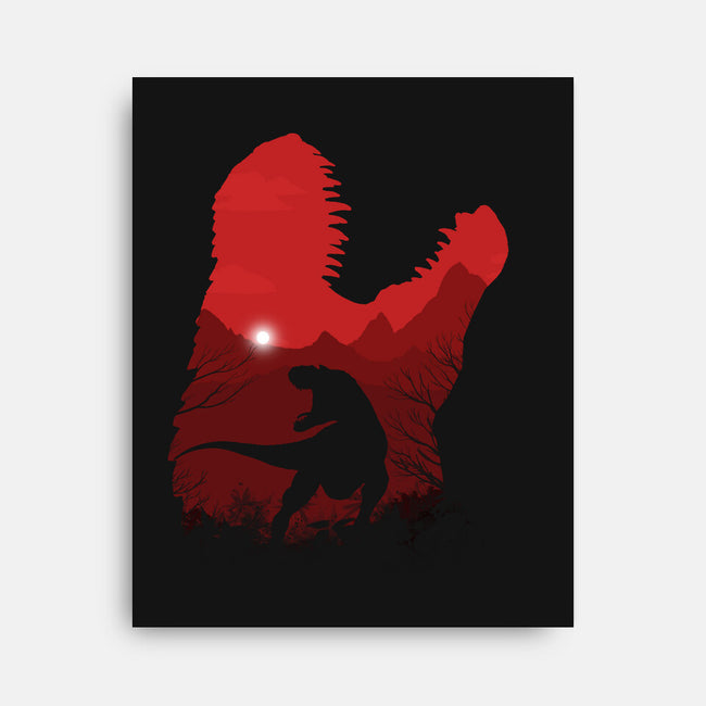 The King Of Lizards-none stretched canvas-meca artwork