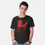 The King Of Lizards-mens basic tee-meca artwork