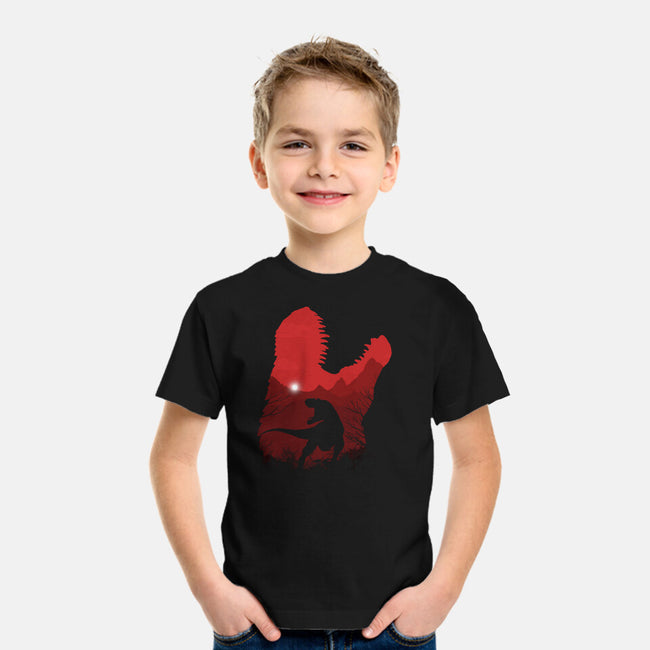 The King Of Lizards-youth basic tee-meca artwork