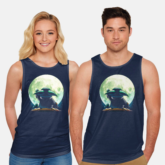 Baby Moon-unisex basic tank-Vallina84