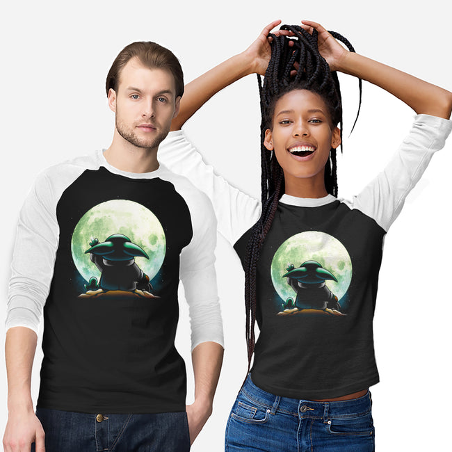 Baby Moon-unisex baseball tee-Vallina84