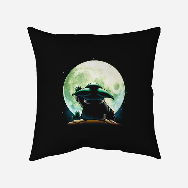 Baby Moon-none removable cover w insert throw pillow-Vallina84