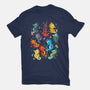 Seahorse-mens basic tee-Vallina84