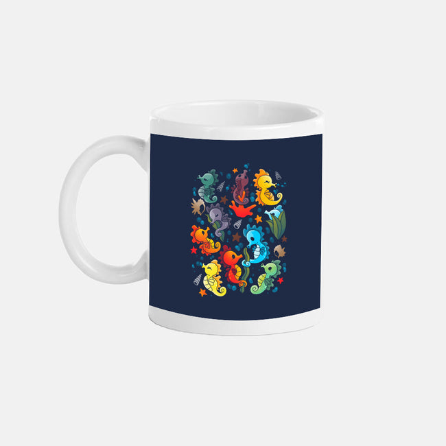 Seahorse-none mug drinkware-Vallina84